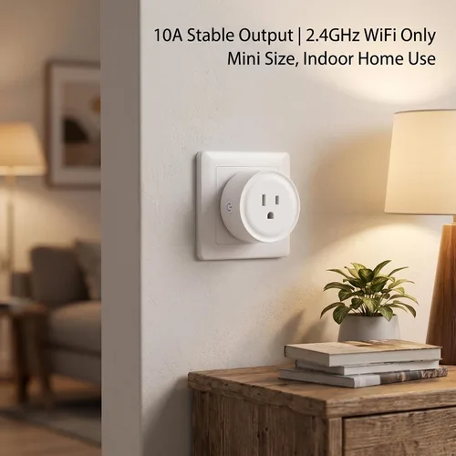 Miniatura 8 de Enchufes inteligentes, 4 paquetes de enchufe inteligente, enchufes inteligentes compatibles con control remoto TY APP, toma inteligente de 10 A