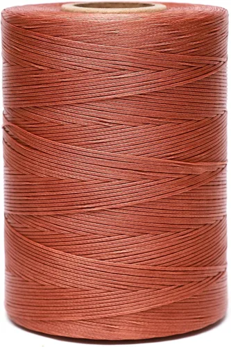 Hilo encerado, 780 m 150D 0,8 mm hilo plano de poliéster para coser a mano, manualidades DIY, reparación de calzado, encuadernación de libros