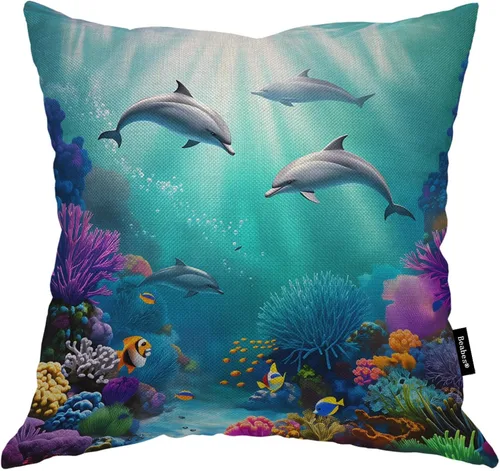 Miniatura 45 de Fundas de almohada de pintura artística, líneas abstractas amarillas y grises, fundas de almohada suaves, funda de cojín para sala de estar, cama