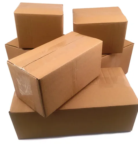 Caja de envío corrugado 12x6x4 Cartón de embalaje - 75 unidades