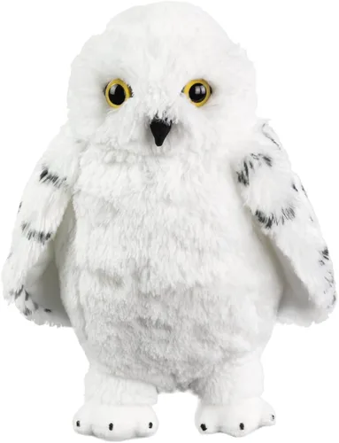 The Noble Collection Harry Potter Hedwig - Peluche de búho nevado de felpa suave de 11 pulgadas (11.0 in), con licencia oficial, accesorios de