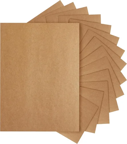 Miniatura 8 de Silunkia 28 hojas de cartulina negra de 8.5 x 11 pulgadas para Halloween, 250 gsm/92 libras, papel negro pesado para tarjetas de bricolaje, álbumes