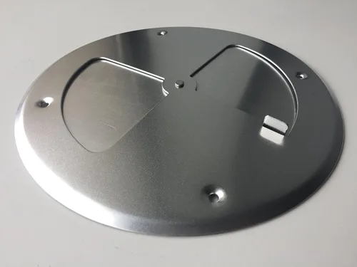 Miniatura 4 de LavaLock 8" aluminio molinete barbacoa fumador hoyo admisión hoja amortiguador conjunto de ventilación