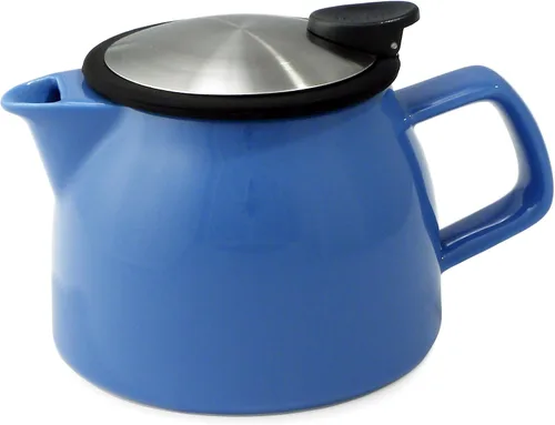 Miniatura 12 de FORLIFE Bell - Tetera de cerámica con infusor de cesta, 16 onzas/15.9 fl oz, grafito negro