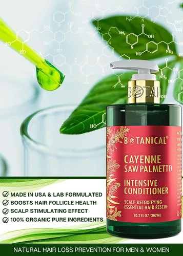 Miniatura 7 de Acondicionador botánico para el crecimiento del cabello, "desintoxicación del cuero cabelludo", terapia intensiva contra la pérdida de cabello