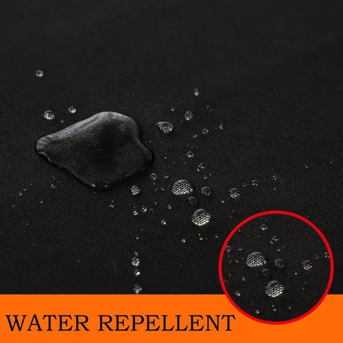 Miniatura 5 de BLACK-4FT Mantel ajustado cubiertas de mesa para mesas rectangulares de 4 pies - Resistente al agua, lavable, tela de poliéster, manteles