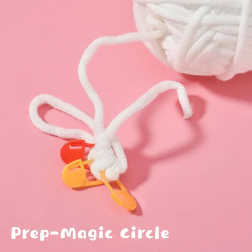 Miniatura 5 de Zepiany Kits de ganchillo para principiantes - Conjuntos de tejido de animales de peluche todo en uno - Tutoriales en video paso a paso DIY Kits