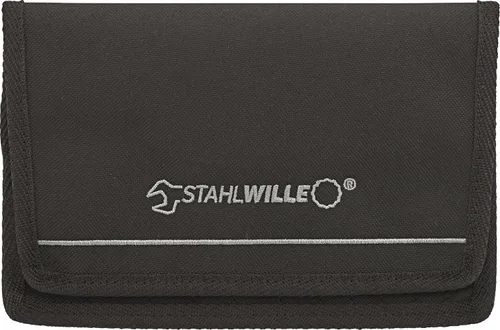 Miniatura 2 de Stahlwille 96400653 Juego de llaves pequeñas de doble extremo abierto ELECTRIC, juego de llaves de 10 piezas en estuche enrollable, posición