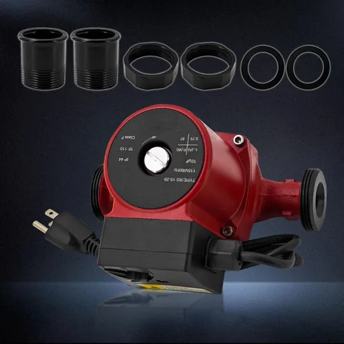 Miniatura 5 de UP15-29SU 59896775 115V Bomba de circulación de agua caliente compatible con Grundfos 1-1/2" a 1-1/4" Union Puerto a Puerto Distancia: 7.086