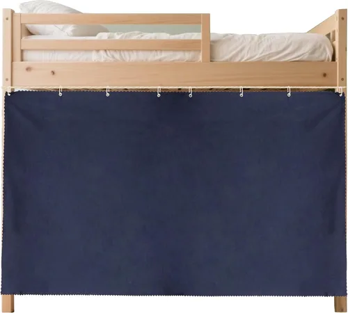 Miniatura 19 de Cortinas para litera individual y doble, cortinas de tienda de campaña para cama, tela a prueba de polvo, cortinas de privacidad para debajo
