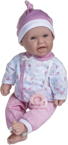 Miniatura 15 de JC Toys - La Baby - Muñeca bebé caucásica con cuerpo mediano y suave de 16 pulgadas Rosa caucásico