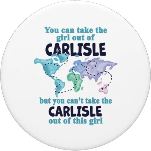 Miniatura 3 de Relocation From Carlisle - Proud Girl From Carlisle PopSockets Swappable PopGrip