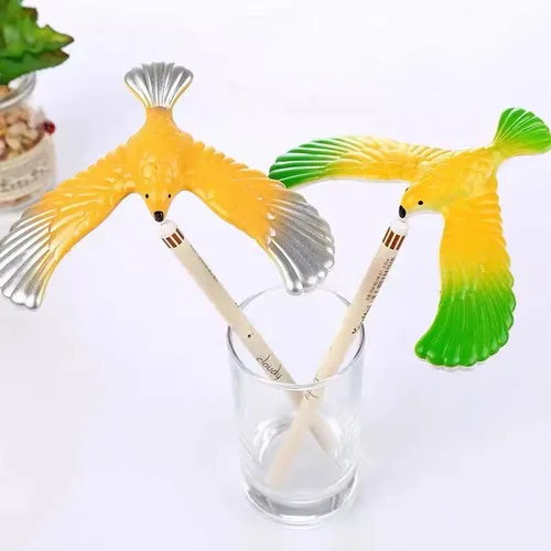 Miniatura 4 de Balancing Eagle Bird Gravity Bird with Pyramid Combinación Set Ciencias Físicas Adultos Oficina Novedad Juguete para Niños Descompresión Regalo