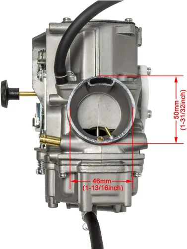 Miniatura 3 de Ruijie Carburador YFM350 para Yamaha 1987-1998 Big Bear 350 1987-2004 Warrior 350 1996-1998 Kodiak 400 1987-1990 1992-1995 Moto-4 350 Yfm 350 0
