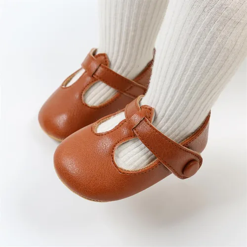 Miniatura 3 de WILLFUN Zapatos planos Mary Jane para bebés y niñas con lazo, vestido de princesa, zapatos de cuna, suela de goma suave antideslizante