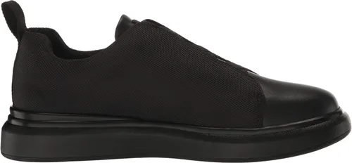 Miniatura 6 de Men's Laceless White Sole Elasticized Criss-Crossing Detail Sneaker