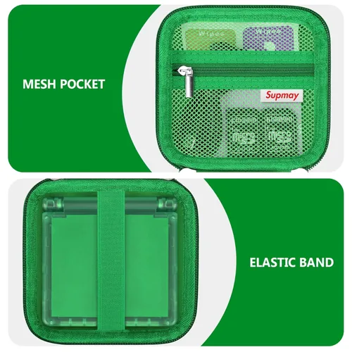 Miniatura 4 de Supmay Estuche rígido de transporte para RG34XXSP/RG35XXSP Retro Handheld Game Console/Game Boy Advance SP, soporte de almacenamiento de viaje