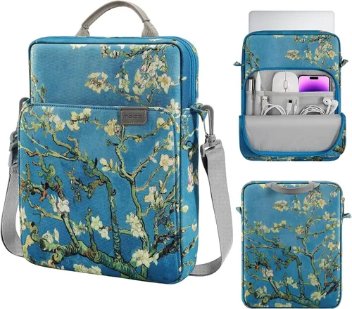 Miniatura 29 de MoKo Funda para Laptop de 15 Pulgadas Compatible con MacBook Air 15" M2 2023, MacBook Pro 14" M2 2023, Galaxy Tab S9 Ultra 14.6" 2023, Estuche