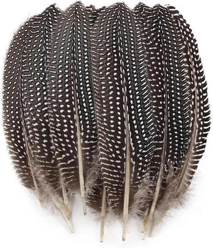 Miniatura 10 de Daieeparty 12 plumas de faisán a granel, plumas manchadas naturales para manualidades, decoración del hogar