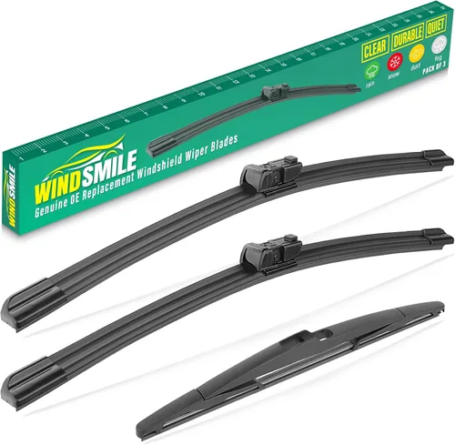 Miniatura 66 de Limpiaparabrisas de 26" 17" 12" para Honda CRV CR-V 2017 2018 2019 2020 2021 2022, juego premium de limpiaparabrisas para todas las estaciones