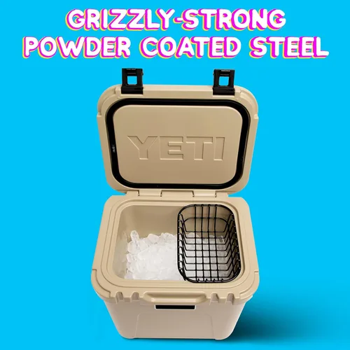 Miniatura 4 de Above Sea Level Cesta hielera para YETI Roadie 24 y YETI Roadie 32 – Bandeja de alambre seco para cofres de hielo YETI Roadie – Compatible
