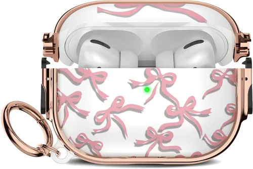 Miniatura 129 de Maxjoy para Funda Linda de AirPods 2 (2019) con Bloqueo de Seguridad, Compatible con Funda de AirPod de 2ª Generación de Mármol para Mujeres