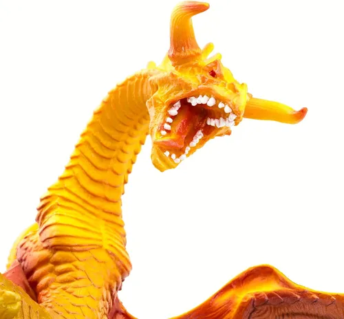 Miniatura 7 de Safari Ltd. Figura de dragón de lava, figura detallada de modelo de plástico de 7.5 pulgadas, divertido juguete de fantasía para niños, niñas