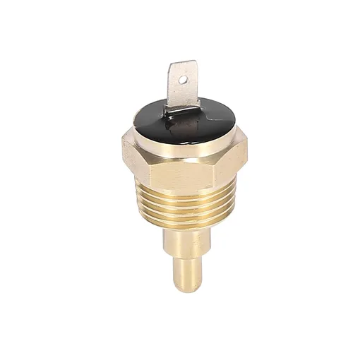 X AUTOHAUX Interruptor universal del sensor del termostato de la temperatura del ventilador del radiador automotriz del motor del radiador 1/2" NPT