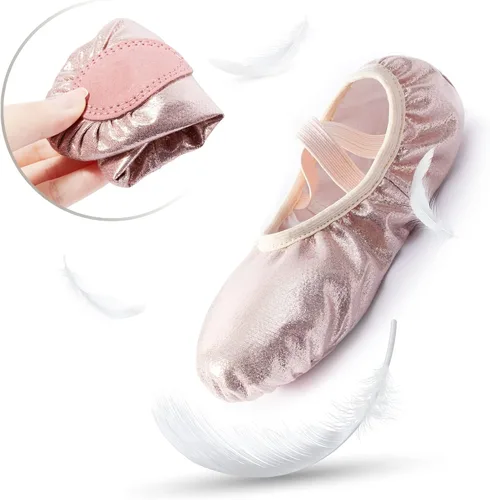 Miniatura 4 de Phineein Zapatos de ballet para niñas para practicar ballet para bailar