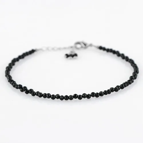 Miniatura 2 de TGH Pulsera de cuentas naturales con piedras preciosas microfacetadas, joyería para ella, cristales curativos energéticos de piedra natal, cadena