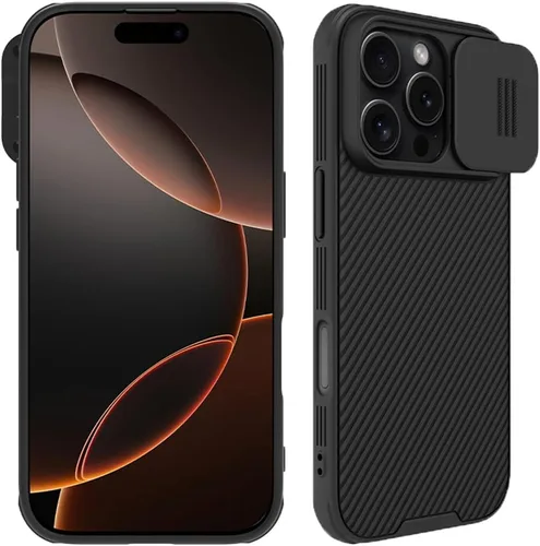 Miniatura 9 de Mangix Funda para iPhone 13 con Cubierta de Cámara, Ajuste Delgado Funda Protectora de Policarbonato Resistente a Golpes con Cubierta Deslizante