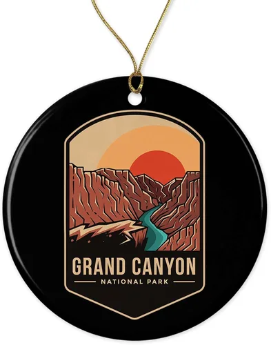 Adorno del Parque Nacional del Gran Cañón – Regalo del Parque Nacional del Gran Cañón – Adorno de Navidad del Gran Cañón – Decoración del Parque