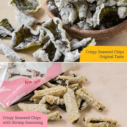 Miniatura 6 de [Dongwon] Chips de algas marinas YANGBAN Sabor original clásico Auténtico aperitivo de algas coreanas Nori Crujiente y ligero Bocadillo