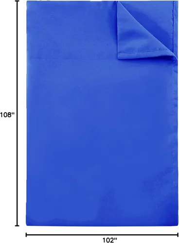 Miniatura 6 de Sfoothome Sábana encimera azul real, sábana superior de microfibra ultra suave y cómoda tamaño Queen