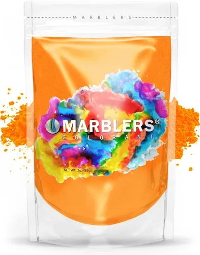 Miniatura 13 de MARBLERS Polvo de mica fluorescente, pigmento mate, tinte, no tóxico, vegano, libre de crueldad, esmalte de uñas, arte de uñas, jabón, limo, vela