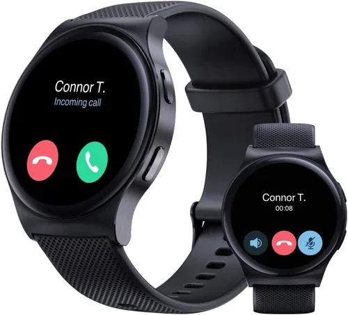 Miniatura 2 de Motorola Moto Watch 120 - Reloj inteligente Bluetooth de alta calidad con pantalla AMOLED, batería de 10 días, seguimiento de frecuencia cardíaca