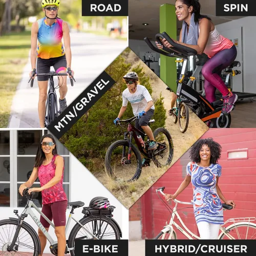 Miniatura 5 de Terry Bike Shorts Women Padded, Breakaway Shorts for Women Cycling Shorts with Padding Bicycle Clothes