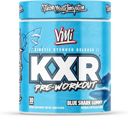 KXR - Polvo energético preentrenamiento | Bebida de energía intensa para hombres y mujeres | Mejora el rendimiento - Enfoque mejorado y mayor