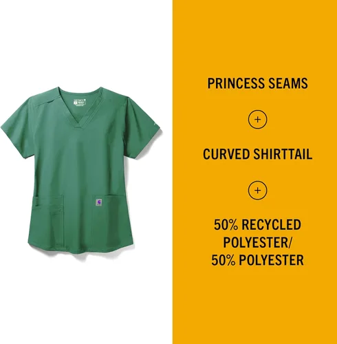 Miniatura 2 de Carhartt Top Force con cuello en V y 5 bolsillos para mujer