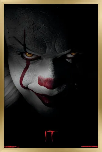 Miniatura 19 de Trends International IT-Pennywise - Póster de pared, 14.725 x 22.375 pulgadas, versión enmarcada de madera de granero