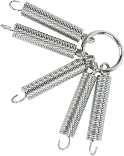 Miniatura 7 de Cadena de neumáticos de bungee CHICIRIS, 1 par de tensores de cadena de neumáticos, tensor de cadena de neumáticos de acero inoxidable, tensor