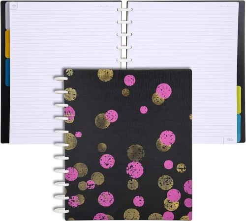 Miniatura 21 de Talia - Cuadernos de notas con tapas, planificador, personalizables, (Azul de Verano, Junior (5.5 pulgadas x 8.5 pulgadas)) Azul verano