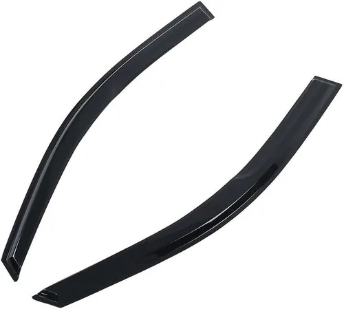 Miniatura 2 de Viseras adhesivas de ventana compatibles con Honda Civic Coupe 2012-2015 serie 2 puertas, deflector de ventana, protector de lluvia ahumado