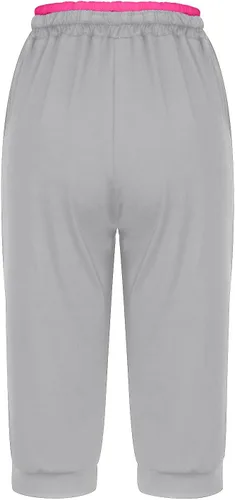 Miniatura 143 de Pantalones capri para mujer, estilo casual, de verano, elásticos, de cintura alta, pantalones de yoga, ajuste atlético, pantalones deportivos