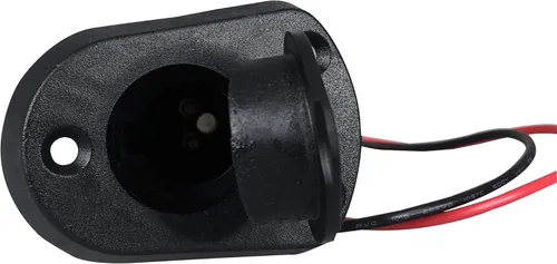 Miniatura 6 de Pactrade Marine Luces de Proa LED para Barcos - Luces de Navegación de Barco Rojas y Verdes con Base Extraíble - Poste Angulado de 12 Pulgadas