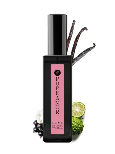 Miniatura 11 de Perfumes de Feromonas PureAmor para Mujeres, Perfume de Ámbar Azafrán, Eau De Parfum de Larga Duración, Perfume de Fragancia Avanzada para Mujeres