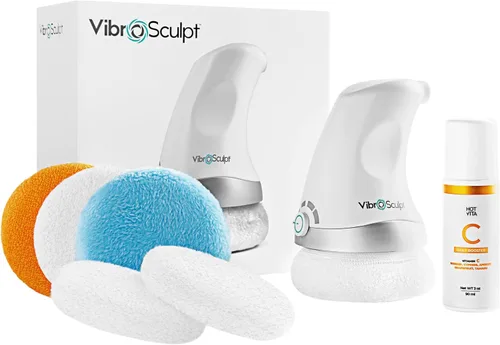 Vibro Sculpt Máquina de Esculpido Corporal y Masajeador de Celulitis. Dispositivo de Contorno Corporal para Reafirmación de la Piel y Drenaje