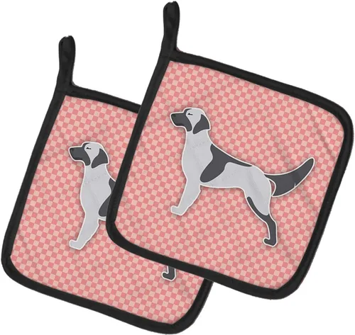 Miniatura 143 de Caroline's Treasures BB3567PTHD - Juego de soportes para ollas de cocina resistentes al calor, almohadillas calientes para cocinar, hornear, Copo