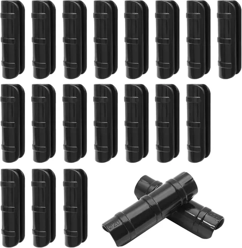Miniatura 8 de 20 clips de abrazaderas de invernadero, clips de tubo de 1 pulgada para edificios de jardín, abrazaderas de tubo de plástico para película