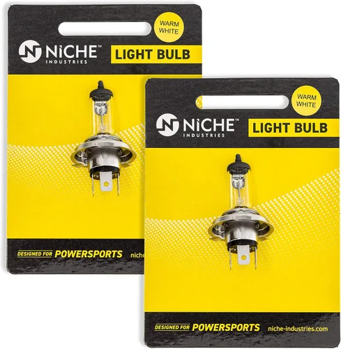 NICHE Bombilla HS1 para faros delanteros Polaris Sportsman 500 800 Yamaha Grizzly 700 Suzuki King Quad 750 2 unidades